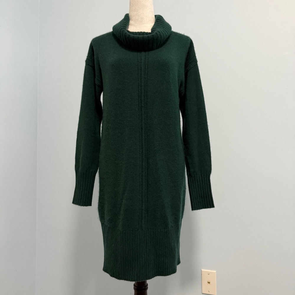 Sundance SONJA CASHMERE DRESS Evergreen Size XS